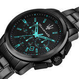 Maserati Aqua Edition Quartz Precision Chronograph Black Dial Watch For Men - R8873644003