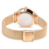 Michael Kors Pyper Quartz Mother of Pearl White Dial Gold Mesh Bracelet Watch For Women - MK4619