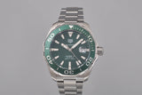 Tag Heuer Aquaracer Green Dial Watch for Men - WAY201S.BA0927