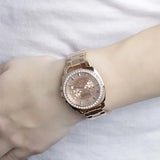 Coach Mini Boyfriend Rose Gold Dial Rose Gold Steel Strap Watch for Women - 14501701