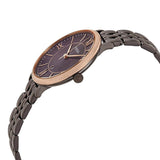 Fossil Jacqueline Brown Dial Brown Steel Strap Watch for Women - ES4275