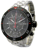 Tissot PRS 200 Chronograph Grey Dial Silver Steel Strap Watch For Men - T067.417.21.051.00