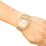 Michael Kors Blair Rose Gold Dial Rose Gold Steel Strap Watch for Women - MK5613