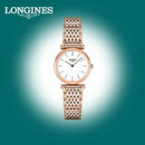 Longines La Grande Classique De Longines White Dial Two Tone Steel Strap Watch for Women - L4.209.1.92.7