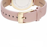 Michael Kors Portia Quartz White Dial Pink Leather Strap Watch For Women - MK2659