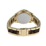 Fossil Stella Multifunction Gold Dial Two Tone Steel Strap Watch for Women - ES4756