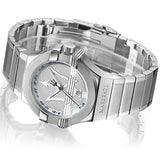 Maserati Potenza Silver Dial Silver Steel Strap Watch For Men - R8853108002