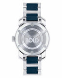 Movado Bold Silver Dial Two Tone Steel Strap Watch For Women - 3600354