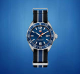 Tag Heuer Formula 1 Quartz 43mm Blue Dial Two Tone NATO Strap Watch for Men - WAZ1010.FC8197