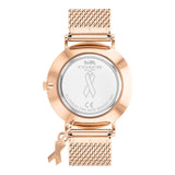 Coach Perry White Rose Gold Mesh Bracelet Watch for Women - 14503126