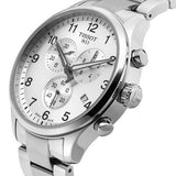 Tissot Chrono XL Classic Silver Dial Silver Steel Strap Watch For Men - T116.617.11.037.00