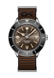 Breitling Superocean Heritage '57 Outerknown Brown Dial Brown NATO Strap Watch for Men - A103703A1Q1W1