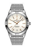 Breitling Chronomat Automatic 36 White Dial Silver Steel Strap Watch for Women - A10380101A2A1