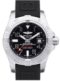 Breitling Avenger II Seawolf Stainless Steel 45mm Black Rubber Strap Mens Watch - A1733110/BC31/153S