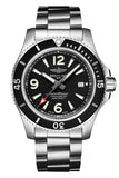 Breitling Superocean Automatic 44mm Black Dial Silver Steel Strap Watch for Men - A17367D71B1A1