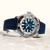 Breitling Superocean Automatic 44 Blue Dial Blue Rubber Strap Watch for Men - A17376211C1S1