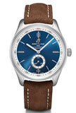 Breitling Premier Automatic 40mm Blue Dial Brown Leather Strap Mens Watch - A37340351C1X2