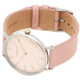 Coach Perry Mother of Pearl Pink Dial Pink Leather Strap Watch for Women - 14503244