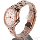 Fossil Cecile Rose Gold Dial Rose Gold Steel Strap Watch for Women - AM4483