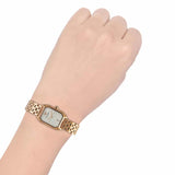 Emporio Armani Giola White Mother of Pearl Dial Rose Gold Steel Strap Watch For Women - AR11147