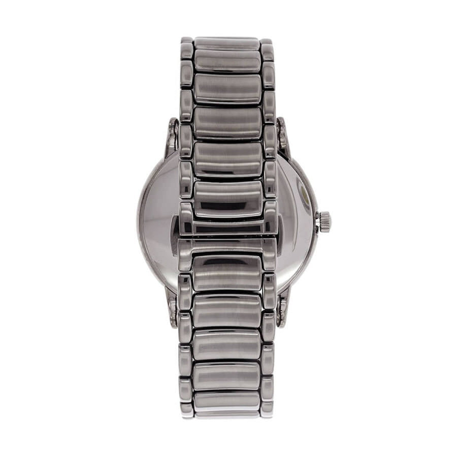 Emporio Armani Luigi Analog Grey Dial Grey Steel Strap Watch For Men - AR11155