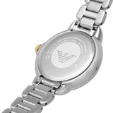 Emporio Armani Mia Quartz Mother of Pearl Dial Two Tone Steel Strap Watch For Women - AR11524