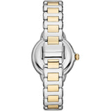 Emporio Armani Mia Quartz Mother of Pearl Dial Two Tone Steel Strap Watch For Women - AR11524