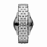 Emporio Armani Classic Quartz Silver Dial Silver Steel Strap Watch For Men - AR1788