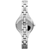 Emporio Armani Quartz Silver Dial Silver Steel Strap Watch For Women - AR7361