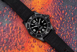 Breitling Superocean Automatic 46mm Black Dial Black Rubber Strap Watch for Men - M17368B71B1S1