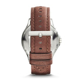 AX2133_2 Brown Leather Watch Back