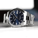 Tissot Gentleman Quartz Blue Dial Silver Steel Strap Watch For Men - T127.410.11.041.00