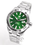 Tag Heuer Aquaracer Green Dial Watch for Men - WAY2015.BA0927