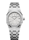 Audemars Piguet Royal Oak Automatic White Dial Silver Steel Strap Watch for Women - 77350ST.OO.1261ST.01