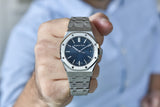 Audemars Piguet Royal Oak Automatic Blue Dial Silver Steel Strap Watch for Men - 15550ST.OO.1356ST.02