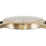 Gucci G-Timeless Mother of Pearl Dial Black Leather Strap Watch For Women - YA1264044