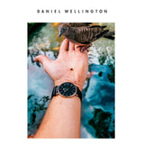 Daniel Wellington watch on wrist with bird, product 21801076