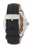 Fossil Flynn Mechanical Black Dial Black Leather Strap Watch for Men - BQ2216