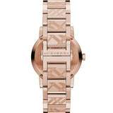 Burberry The City Rose Gold Dial Rose Gold Steel Strap Watch for Women - BU9146