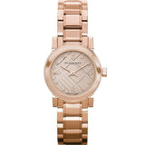 Burberry Heritage Rose Gold Dial Rose Gold Steel Strap Watch for Women - BU9215