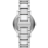 Burberry The City Black Dial Silver Stainless Steel Strap Watch for Women - BU9001