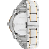 Burberry The City Diamonds White Dial Two Tone Steel Strap Watch for Women - BU9127