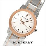 Burberry The City Silver Dial Two Tone Steel Strap Watch for Women - BU9205