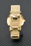 Burberry The City Gold Dial Gold Steel Strap Watch for Women - BU9033