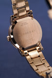 Burberry The City Rose Gold Dial with Diamonds Rose Gold Stainless Steel Watch for Women - BU9126