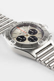 Breitling Chronomat B01 42mm Silver Dial Silver Steel Strap Watch for Men - AB0134101G1A1