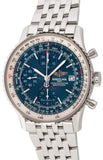 Breitling Navitimer Heritage Special Edition Blue Dial Silver Steel Strap Mens Watch - A1332412/C942