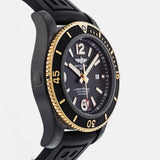 Breitling Superocean Automatic 46mm Black Dial Black Rubber Strap Watch for Men - U17368221B1S1