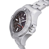 Breitling Avenger II Seawolf 45mm Grey Dial Silver Steel Strap Mens Watch - A1733110/F563