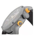 Burberry Sport Endurance Chronograph Grey Dial Grey Rubber Strap Watch for Men - BU7713
